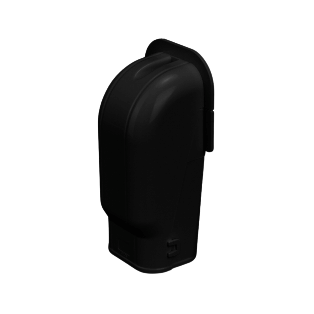 อุปกรณ์ฝาครอบผนัง รางครอบท่อแอร์  UW-75BK (75 มม.) WALL COVER UPC UPVC AIR DUCT LINER_7
